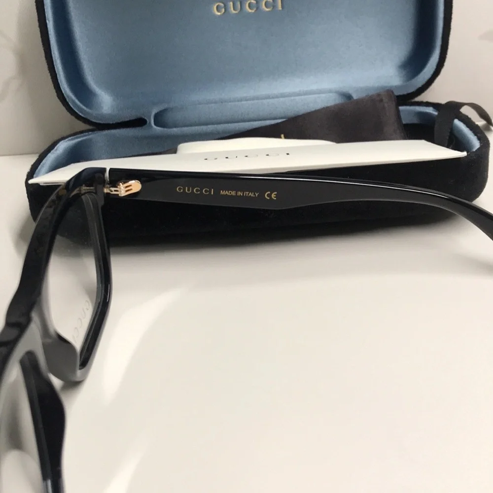 Luxury New Authentic Gucci GG1177O 004 Eyeglasses